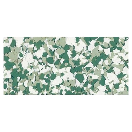 Sika Sikafloor Decoflake 1/8in Vinyl Flakes Moss 50lb Box 189213